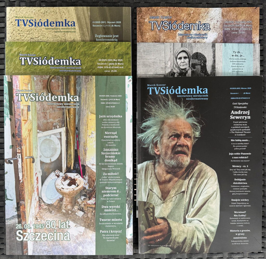 SZEŚĆ numerów TVSiódemki w wersji papierowej