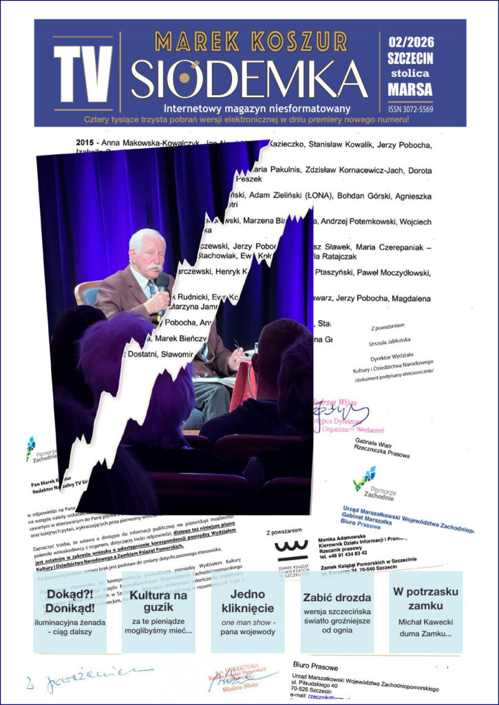 Okładka magazynu TVSiódemka 02/2026