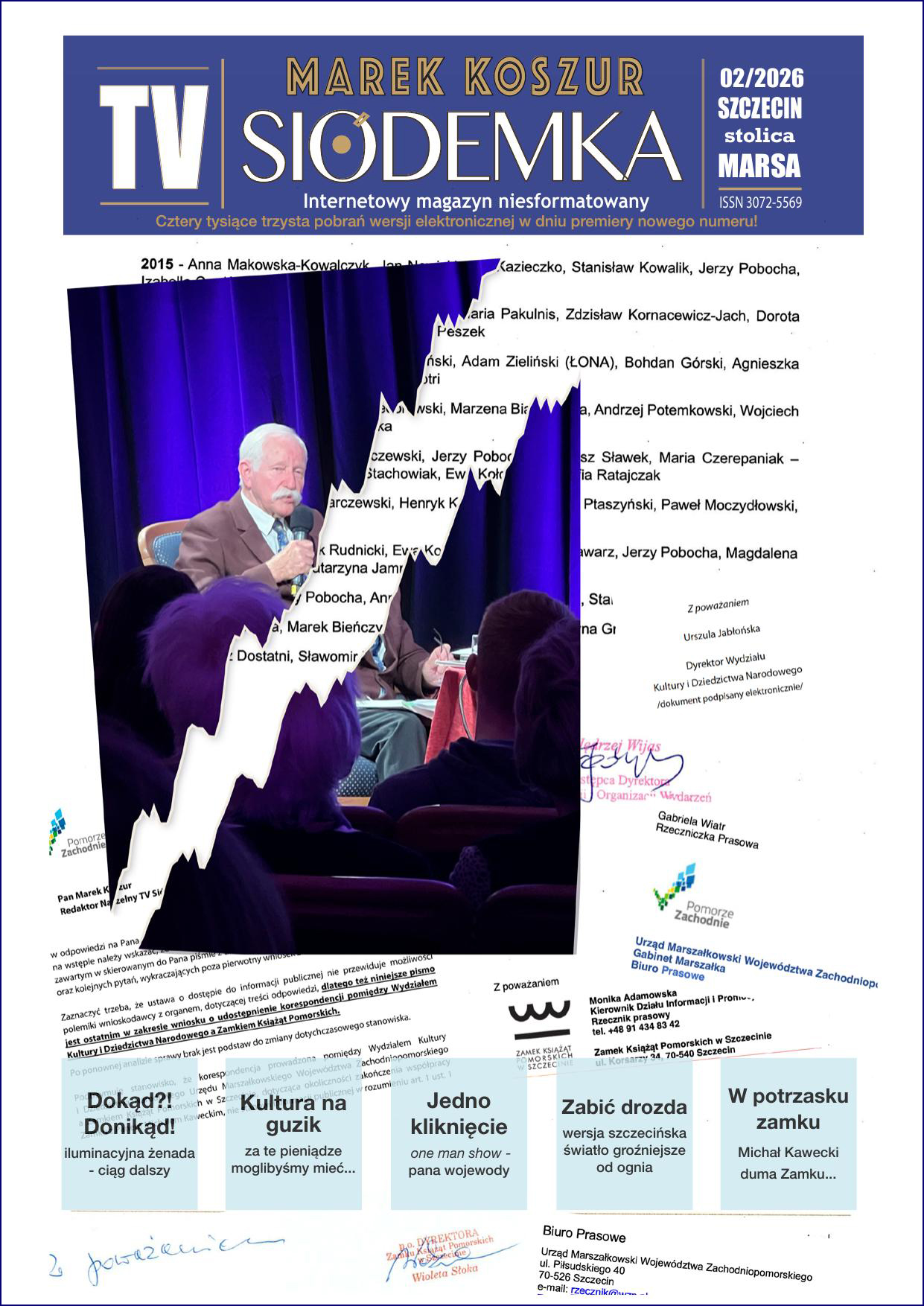 Okładka magazynu TVSiódemka 02/2026